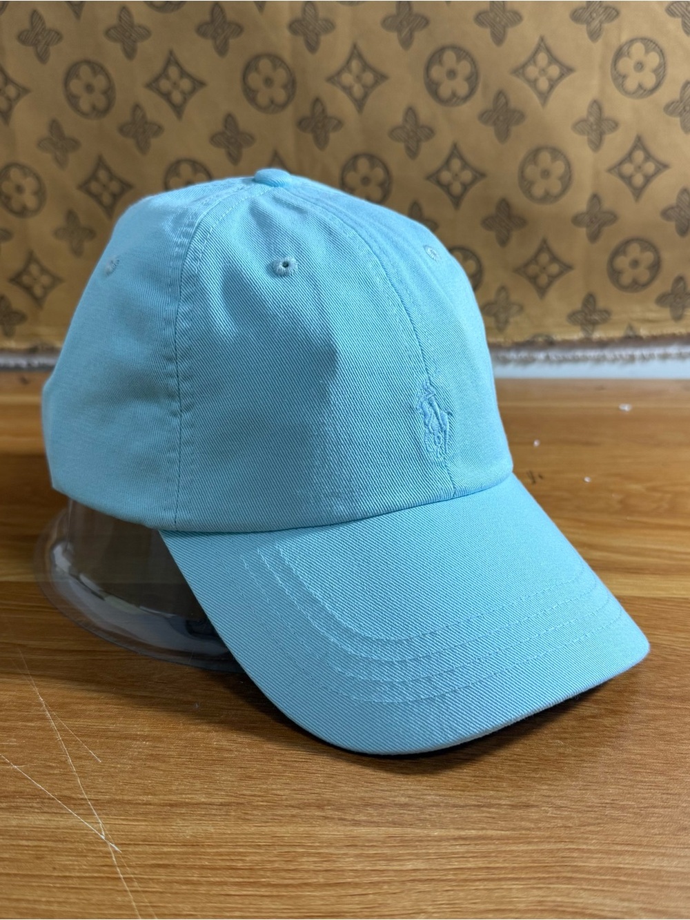 Polo by Ralph Lauren Sky Blue Cotton Baseball Cap